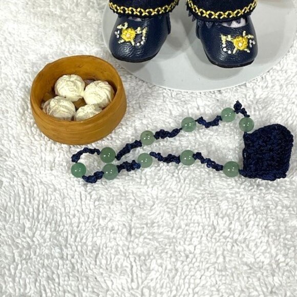 Rare Madame Alexander restrung 8" Shanghai doll with  stand - Picture 8 of 8